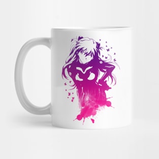 Girl Abstract - Purple Mug